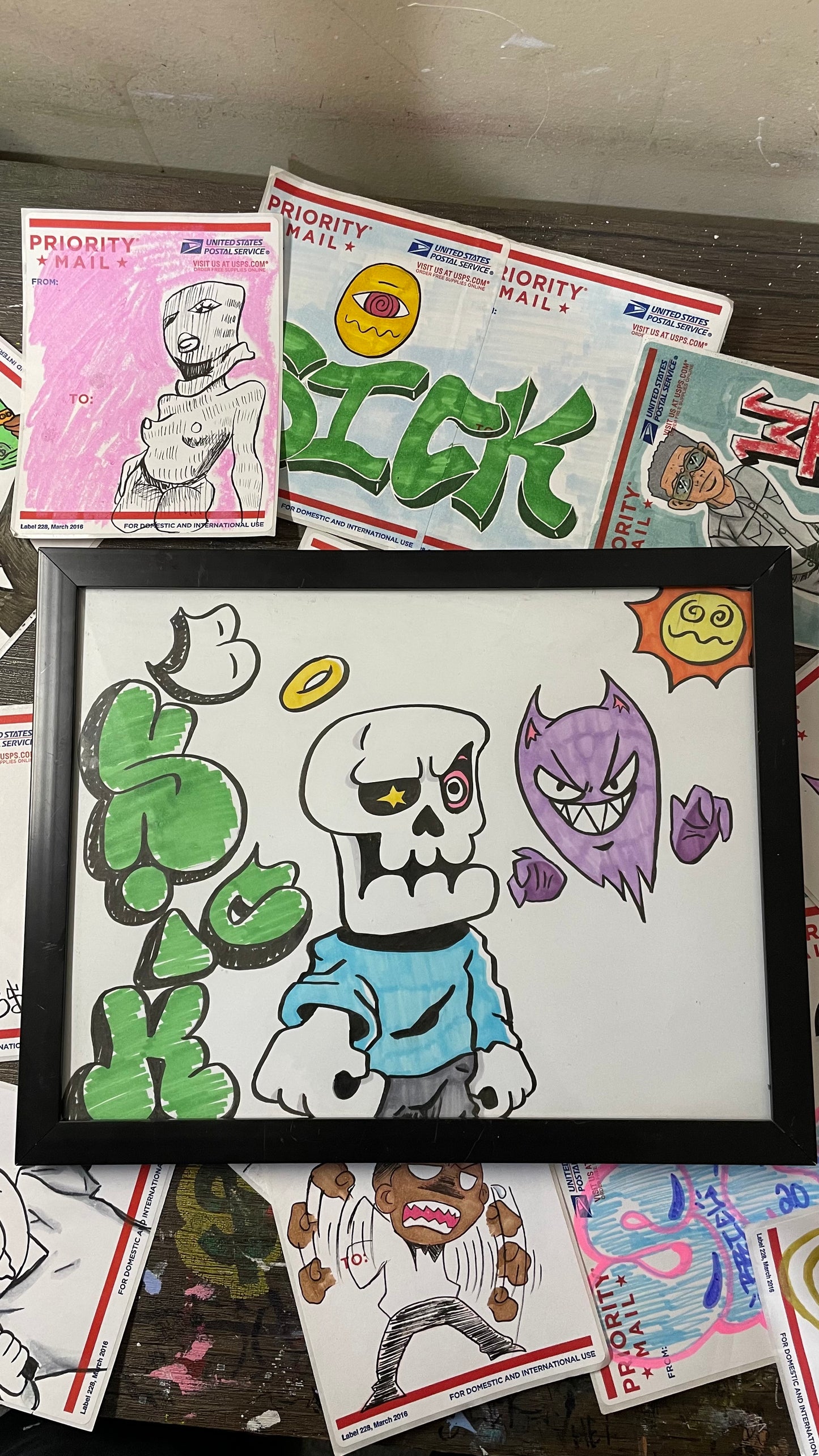 Skully and ghost kat BSick
