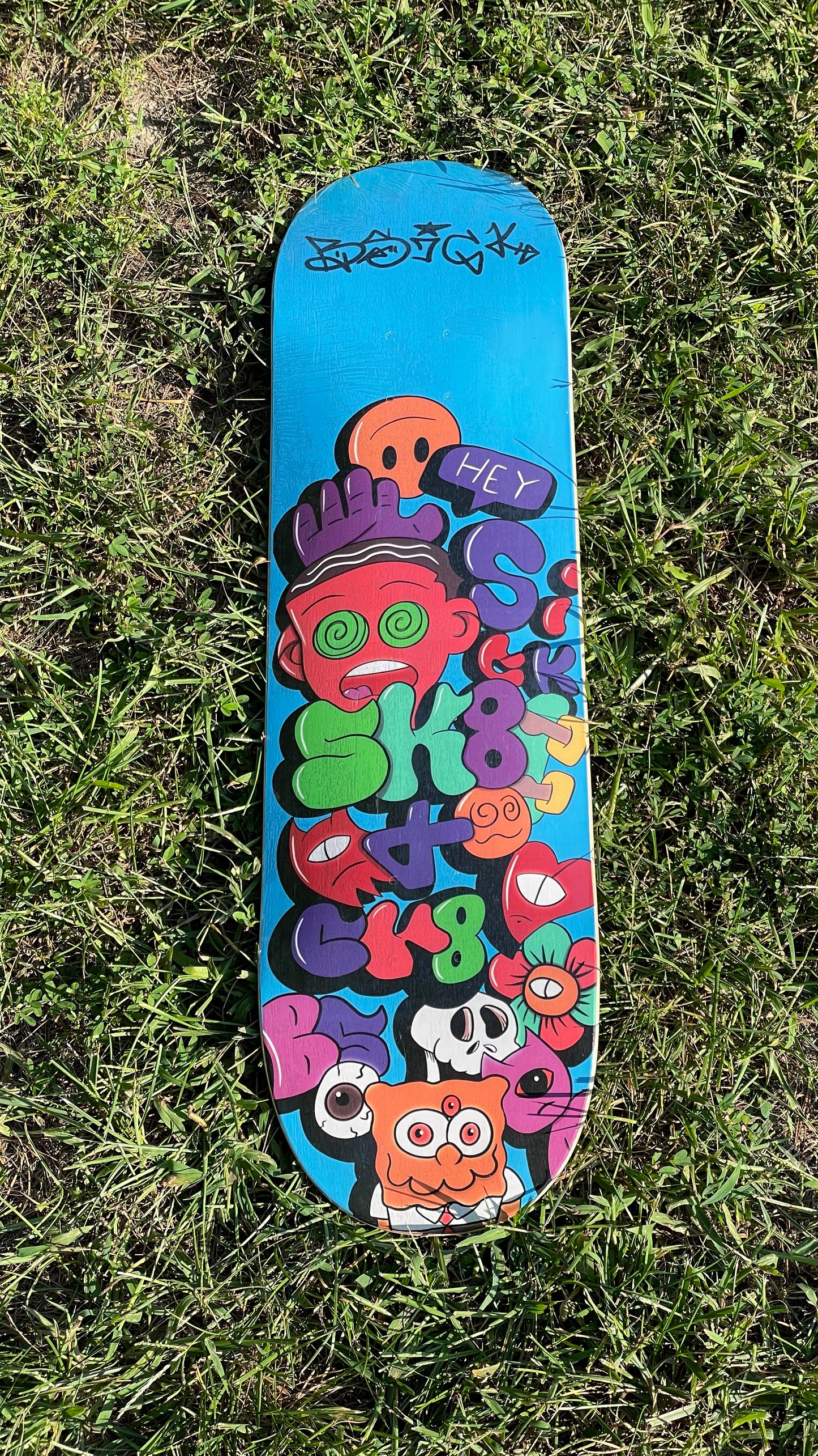 skate & create skateboard deck