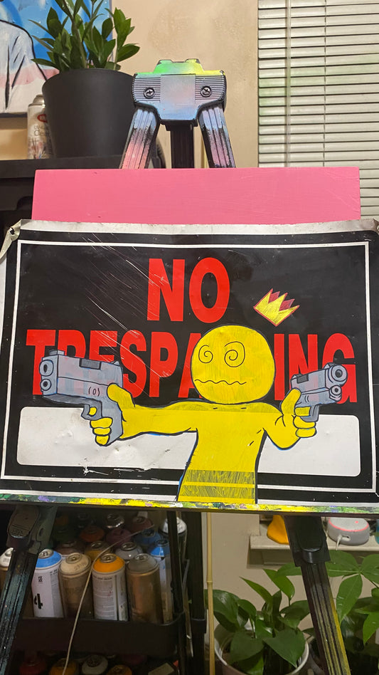 No trespassing
