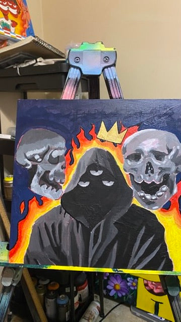 unknown traveler through the flames