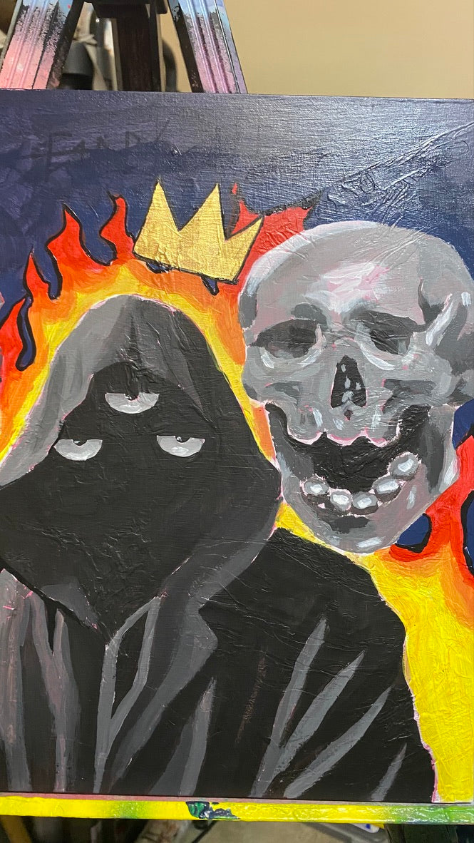unknown traveler through the flames