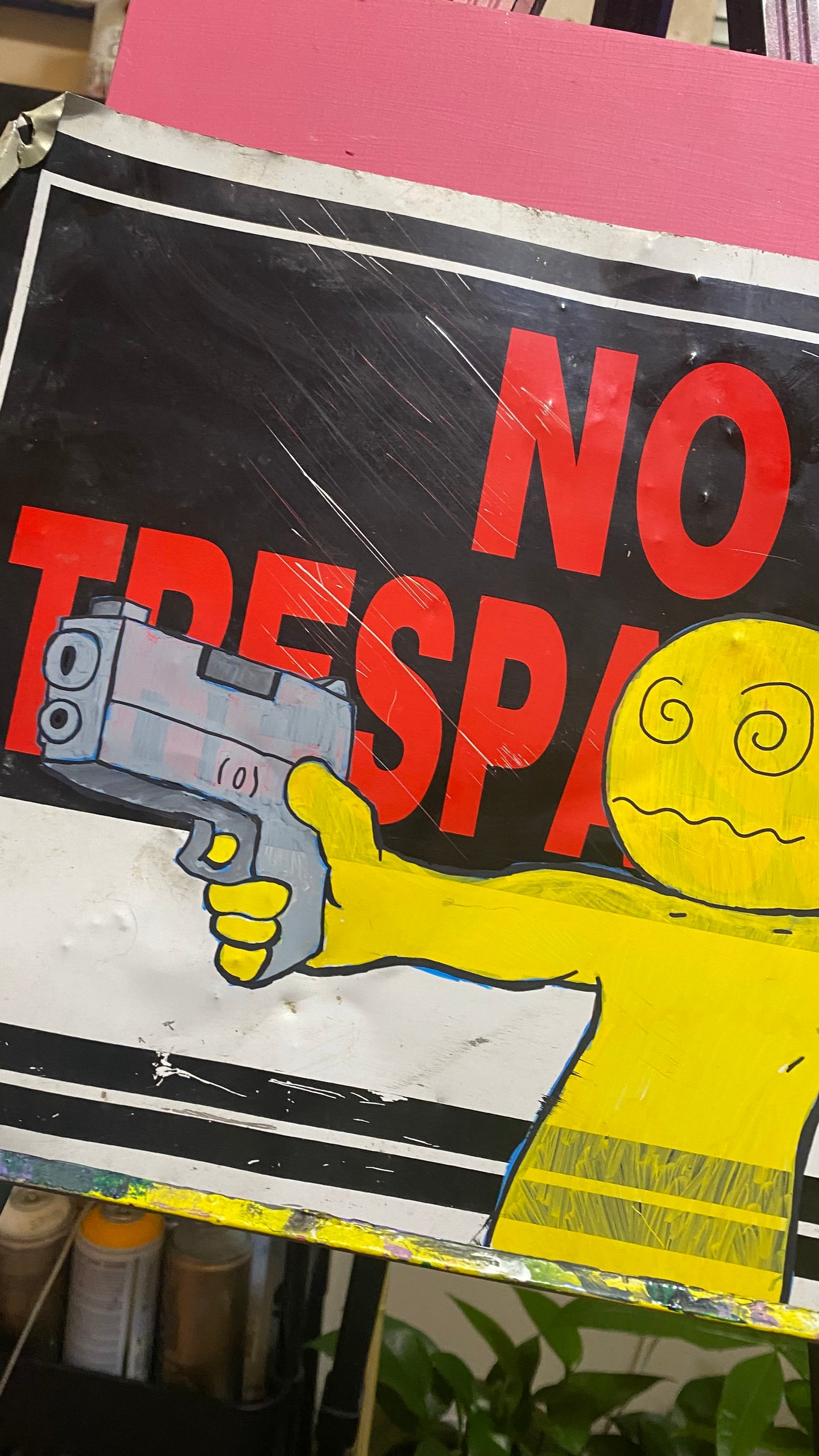 No trespassing